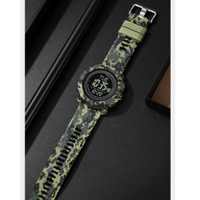 Годинник наручний 2095CMGN SKMEI, Army Green камуфляж, Compass