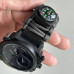 Годинник наручний 2202BK SKMEI PARACORD, Black, Compass, термометр, свисток, кресало