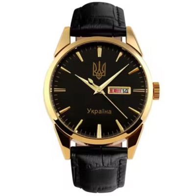 Годинник наручний 3709/9073GDBK-B SKMEI, Gold-Black (MEN), UKRAINE