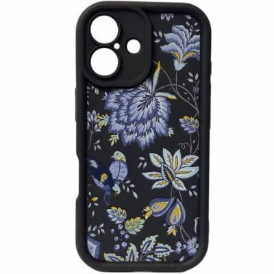 Накладка TPU Prestige для iPhone 16 (6.1")- піони Накладка TPU Prestige для iPhone 16 (6.1")- піони