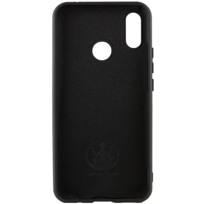 Накладка (з мікрофіброю) Silicone Cover Lakshmi (A) для Huawei P Smart Plus- чорний