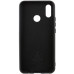 Накладка (з мікрофіброю) Silicone Cover Lakshmi (A) для Huawei P Smart Plus- чорний