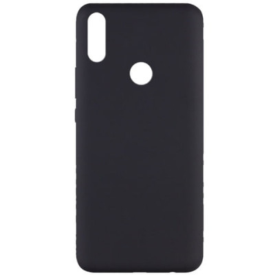 Накладка (з мікрофіброю) Silicone Cover Lakshmi (A) для Huawei P Smart Plus- чорний