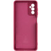 Накладка (з мікрофіброю) Silicone Cover Lakshmi Full Camera (A) для Samsung A35- марсала