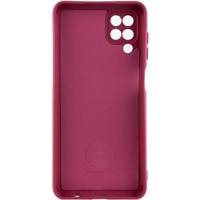 Накладка (з мікрофіброю) Silicone Cover Lakshmi Full Camera (A) для Samsung M33 5G- марсала