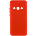 Накладка (з мікрофіброю) Silicone Cover Lakshmi Full Camera (A) для Xiaomi Redmi A3- червоний