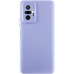 Накладка (з мікрофіброю) Silicone Cover Lakshmi Full Camera (A) для Xiaomi Redmi Note 10 Pro / Note 10 Pro Max- бузковий