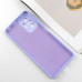Накладка (з мікрофіброю) Silicone Cover Lakshmi Full Camera (A) для Xiaomi Redmi Note 10 Pro / Note 10 Pro Max- бузковий