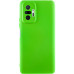 Накладка (з мікрофіброю) Silicone Cover Lakshmi Full Camera (A) для Xiaomi Redmi Note 10 Pro / Note 10 Pro Max- салатовий