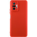 Накладка (з мікрофіброю) Silicone Cover Lakshmi Full Camera (A) для Xiaomi Redmi Note 10 Pro / Note 10 Pro Max- червоний