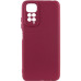 Накладка (з мікрофіброю) Silicone Cover Lakshmi Full Camera (A) для Xiaomi Redmi Note 11 Pro 4G / 5G / Redmi Note 12 Pro 4G / Note 11E Pro- марсала
