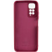Накладка (з мікрофіброю) Silicone Cover Lakshmi Full Camera (A) для Xiaomi Redmi Note 11 Pro 4G / 5G / Redmi Note 12 Pro 4G / Note 11E Pro- марсала