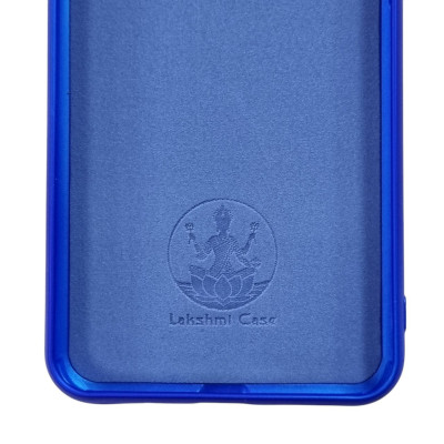 Накладка (з мікрофіброю) Silicone Cover Lakshmi Full Camera (A) для Xiaomi Redmi Note 12s- ультра-синій