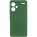 Накладка (з мікрофіброю) Silicone Cover Lakshmi Full Camera (A) для Xiaomi Redmi Note 13 Pro Plus- зелений
