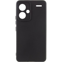 Накладка (з мікрофіброю) Silicone Cover Lakshmi Full Camera (A) для Xiaomi Redmi Note 13 Pro Plus- чорний