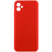 Накладка (з мікрофіброю) Silicone Cover Lakshmi Full Camera для Samsung A06- червоний