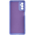 Накладка (з мікрофіброю) Silicone Cover Lakshmi Full Camera для Samsung A16 4G/5G- бузковий