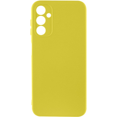 Накладка (з мікрофіброю) Silicone Cover Lakshmi Full Camera для Samsung A16 4G/5G- жовтий