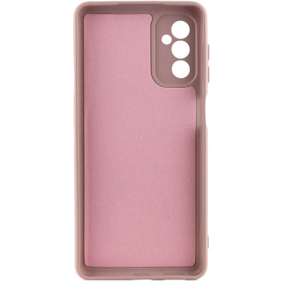 Накладка (з мікрофіброю) Silicone Cover Lakshmi Full Camera для Samsung A16 4G/5G- рожевий пісок