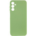 Накладка (з мікрофіброю) Silicone Cover Lakshmi Full Camera для Samsung A16 4G/5G- фісташковий