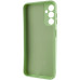 Накладка (з мікрофіброю) Silicone Cover Lakshmi Full Camera для Samsung A16 4G/5G- фісташковий