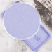 Накладка (з мікрофіброю) Silicone Cover Lakshmi для Xiaomi Poco M3- бузковий