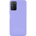 Накладка (з мікрофіброю) Silicone Cover Lakshmi для Xiaomi Poco M3- бузковий