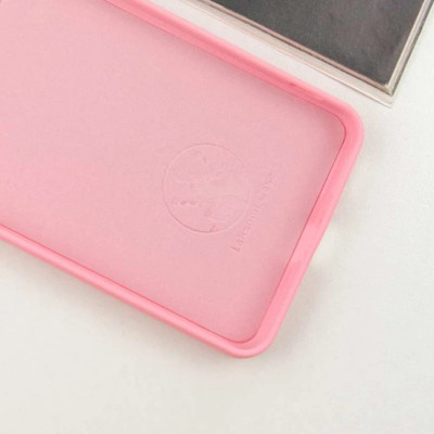 Накладка (з мікрофіброю) Silicone Cover Lakshmi для Xiaomi Poco M3- рожевий