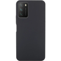 Накладка (з мікрофіброю) Silicone Cover Lakshmi для Xiaomi Poco M3- чорний