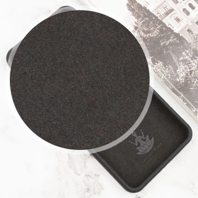 Накладка (з мікрофіброю) Silicone Cover Lakshmi для Xiaomi Poco M3- чорний