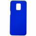 Накладка (з мікрофіброю) Silicone Cover Lakshmi для Xiaomi Redmi Note 9 Pro / Note 9s- ультра-синій