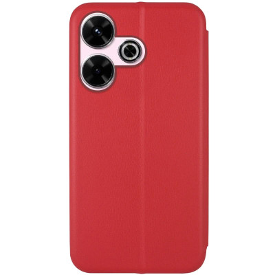 Чохол-книжка 360 для Xiaomi Redmi 13 4G / Poco M6 4G- червоний