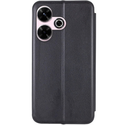 Чохол-книжка 360 для Xiaomi Redmi 13 4G / Poco M6 4G- чорний Чохол-книжка 360 для Xiaomi Redmi 13 4G / Poco M6 4G- чорний