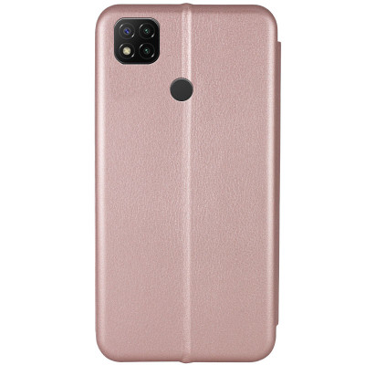 Чохол-книжка 360 для Xiaomi Redmi 9C / 10A- рожеве золото Чохол-книжка 360 для Xiaomi Redmi 9C / 10A- рожеве золото