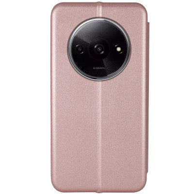 Чохол-книжка 360 для Xiaomi Redmi A3- рожеве золото Чохол-книжка 360 для Xiaomi Redmi A3- рожеве золото