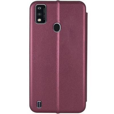Чохол-книжка 360 для ZTE Blade A51- марсала