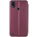 Чохол-книжка 360 для ZTE Blade A51- марсала