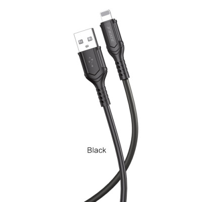 USB кабель Jokade JA010 Lightning 3A/1м- чорний