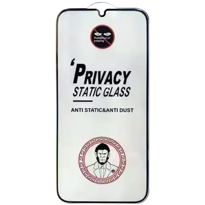 Скло захисне Privacy 5D (full glue) для Samsung A15 4G/5G / M15 5G- чорний Скло захисне Privacy 5D (full glue) для Samsung A15 4G/5G / M15 5G- чорний