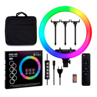 Селфі-лампа Led кільце 45см MJ-18 RGB 