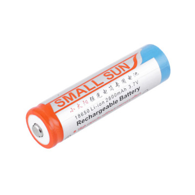 Акумулятор 18650, Small Sun, 2800mAh (реальна ємність 1200)