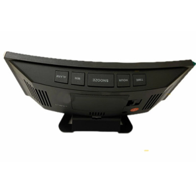 Годинник мережевий VST-899-4, зелені написи, USB