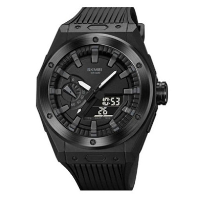 Годинник наручний 2103BKBK SKMEI, Black/Black