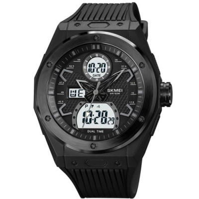 Годинник наручний 2103BKWT SKMEI, Black/White