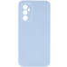 Накладка (з мікрофіброю) Silicone Cover Lakshmi Full Camera для Samsung A36 5G- блакитний