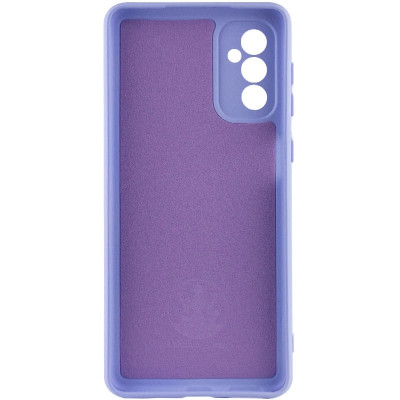 Накладка (з мікрофіброю) Silicone Cover Lakshmi Full Camera для Samsung A36 5G- бузковий