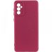 Накладка (з мікрофіброю) Silicone Cover Lakshmi Full Camera для Samsung A36 5G- марсала
