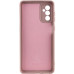 Накладка (з мікрофіброю) Silicone Cover Lakshmi Full Camera для Samsung A36 5G- рожевий пісок