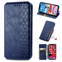 Чохол-книжка GETMAN Cubic для Xiaomi Redmi 12C / Poco C55- синій Чохол-книжка GETMAN Cubic для Xiaomi Redmi 12C / Poco C55- синій