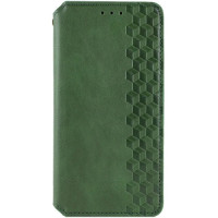 Чохол-книжка GETMAN Cubic для Xiaomi Redmi 14C / Redmi A4 / Poco C75- зелений Чохол-книжка GETMAN Cubic для Xiaomi Redmi 14C / Redmi A4 / Poco C75- зелений